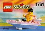LEGO Paradisa 1761 Paradisa Speedboat, Ophalen of Verzenden, Gebruikt, Complete set, Lego