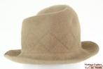 Vintage Dameshoed Mayser beige haarvilt 55 = S tot XS, Mayser, 55 cm (S, 6⅞ inch) of minder, Hoed, Ophalen of Verzenden