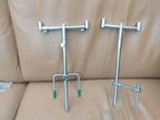 Complete RVS Buzzerbars met Banksticks, Watersport en Boten, Hengelsport | Karpervissen, Ophalen, Nieuw, Overige typen