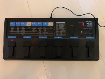 Boss ME-6 met originele adapter beschikbaar voor biedingen