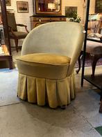 101) Vintage dames fauteuil, Gebruikt, Fyfties, Ophalen