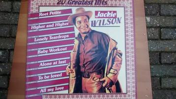 LP - Jackie Wilson - 20 Greatest Hits beschikbaar voor biedingen