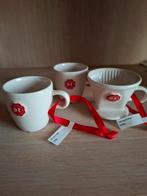 Porseleinen kerstboomhangers douwe egberts, Huis en Inrichting, Keuken | Servies, Ophalen of Verzenden, Porselein, Overige stijlen