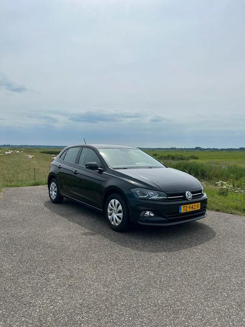 Volkswagen Polo Comfortline 95pk zwart, Auto's, Volkswagen, Particulier, Polo, ABS, Adaptive Cruise Control, Airbags, Airconditioning