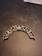 Vintage Zilveren portomoneebeugel met Bloemmotief, Ophalen of Verzenden