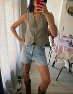 The Frankie Shop gilet topje spencer, Zo goed als nieuw, Zonder mouw, Maat 34 (XS) of kleiner, Grijs