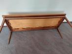 Deens Design Koffietafel Ole Wanscher, Huis en Inrichting, Tafels | Salontafels, Teakhout, Gebruikt, 100 tot 150 cm, Minder dan 50 cm
