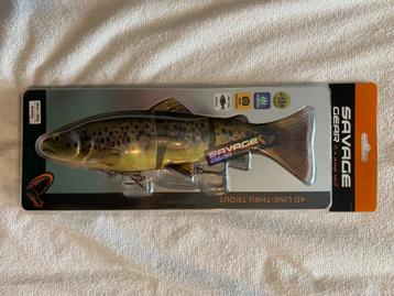Savage Gear 4D Line-Thru Trout 30cm/303g Sinking beschikbaar voor biedingen