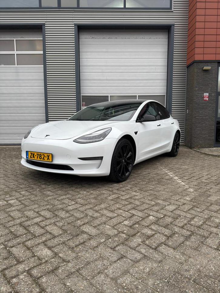 Zeer nette Tesla Model 3 – 80k km – Inclusief winterbanden, Auto's, Tesla, Particulier, Model 3, Elektrisch, Sedan, Automaat, Origineel Nederlands