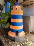 Vintage Heiko vuurtoren lamp, Ophalen of Verzenden, Zo goed als nieuw, Kunststof, Minder dan 50 cm