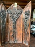 Houten Drieluik uit de Jaren 60, Ophalen of Verzenden
