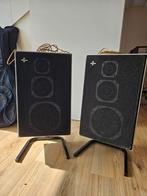 2x Philips 489 speaker met standaard, Audio, Tv en Foto, Luidsprekers, Ophalen, Gebruikt, Front, Rear of Stereo speakers, Philips