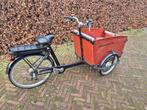Elektrische Babboe Big-E bakfiets met 2 x accu, 4 kinderen of meer, Gebruikt, Elektrisch, Ophalen
