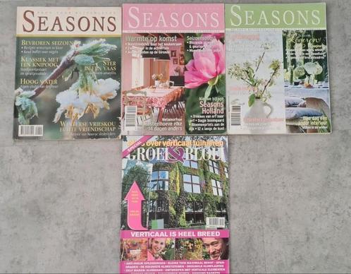 Seasons tijdschriften en 1x groei en bloei special, Boeken, Tijdschriften en Kranten, Zo goed als nieuw, Ophalen of Verzenden