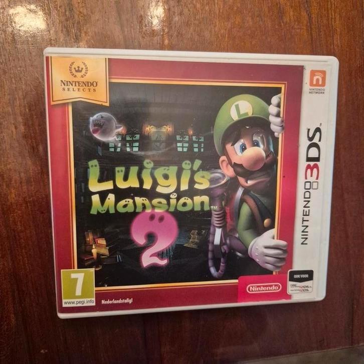 Luigi's Mansion 2 - Selects, Spelcomputers en Games, Games | Nintendo 2DS en 3DS, Zo goed als nieuw, Avontuur en Actie, 3 spelers of meer