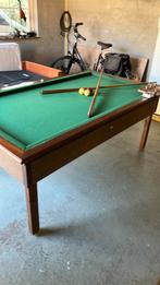 Mooie  biljarttafel, Ophalen, Zo goed als nieuw, Biljarttafel