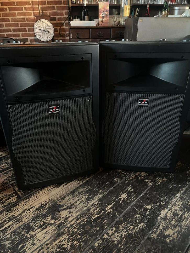 Actieve DAS & Arctic Speakers - Set van 4, Audio, Tv en Foto, Luidsprekers, Gebruikt, Front, Rear of Stereo speakers, 120 watt of meer