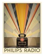PHILIPS ART DECO RECLAME Giclee print Hahnemühle #02, Verzenden