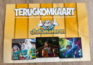 Julianatoren kaartje terugkomkaart beschikbaar voor biedingen