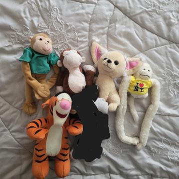 Diverse knuffels voor de liefhebber beschikbaar voor biedingen