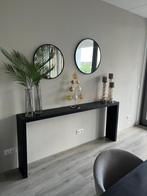 Sidetable zwart 180cm, Huis en Inrichting, Tafels | Sidetables, Ophalen, Zo goed als nieuw, 150 tot 200 cm, 25 tot 50 cm