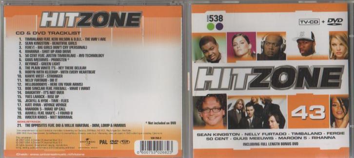 CD+DVD Muziek: Hitzone 43, Cd's en Dvd's, Cd's | Verzamelalbums, Zo goed als nieuw, Pop, Ophalen of Verzenden