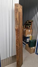Grote plank met 1 kant boomstam afwerking, Doe-het-zelf en Verbouw, Hout en Planken, Ophalen, Zo goed als nieuw