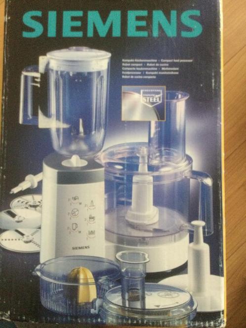 Siemens MK22000 compacte keukenmachine, Witgoed en Apparatuur, Keukenmixers, Zo goed als nieuw, Ophalen of Verzenden