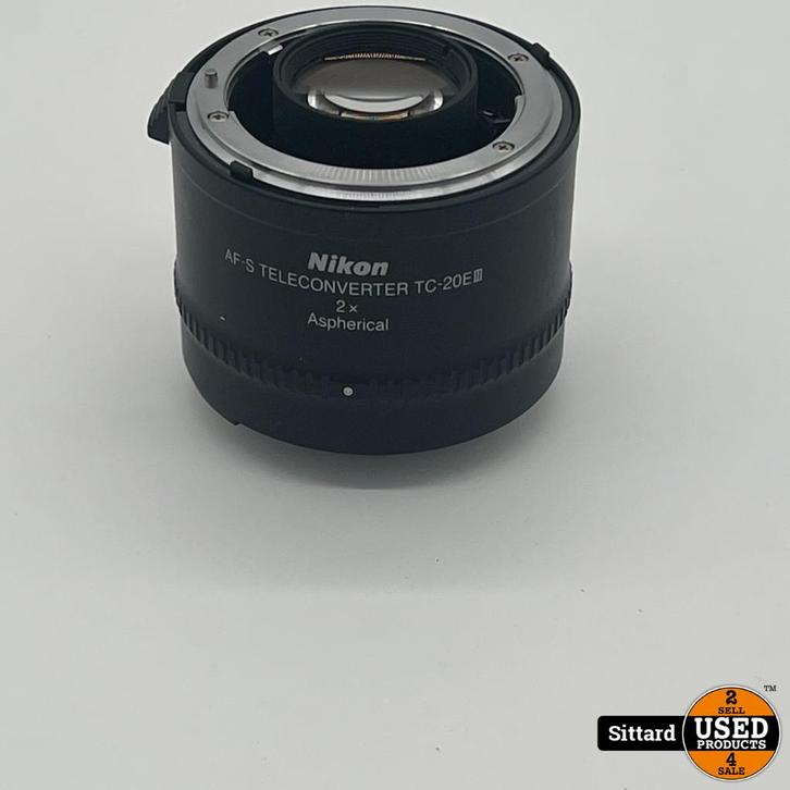 NIKON AF-S Teleconverter TC-20EIII, Audio, Tv en Foto, Fotografie | Lenzen en Objectieven, Ophalen of Verzenden