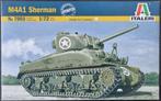 Italeri 7003 WWII U.S. M4A1 Sherman Tank 1:72, Nieuw, Ophalen of Verzenden, 1:50 of kleiner, Italeri