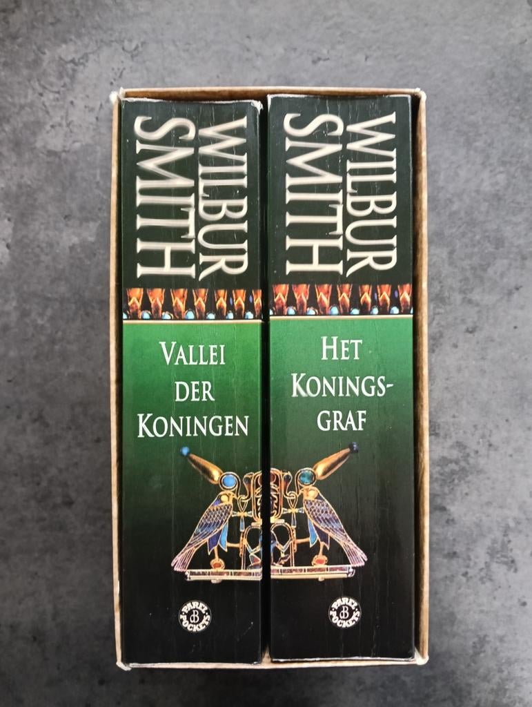 Vallei der koningen ; Het koningsgraf set in cassette, Ophalen of Verzenden, Gelezen, Wilbur Smith