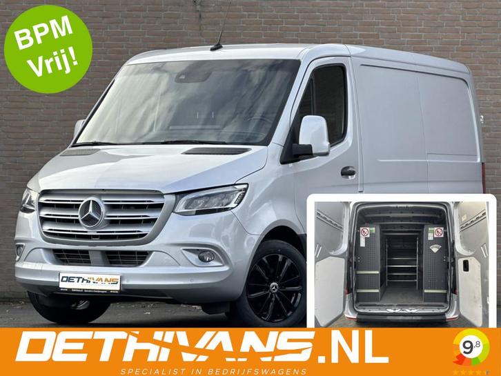 Mercedes-Benz Sprinter 314CDI 143PK 9G-Tronic / M-Bux / Dist, Auto's, Bestelauto's, Bedrijf, Te koop, ABS, Achteruitrijcamera
