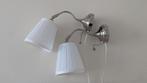 2x Wandlamp Ikea Arstid, Huis en Inrichting, Lampen | Wandlampen, Ophalen of Verzenden, Zo goed als nieuw