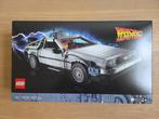 LEGO Back to the Future tijdmachine (10300), Ophalen of Verzenden, Nieuw, Complete set, Lego