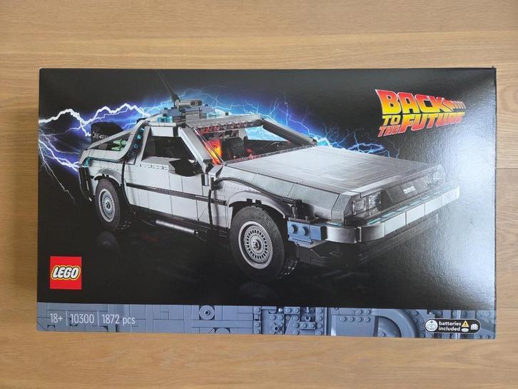 LEGO Back to the Future tijdmachine (10300), Kinderen en Baby's, Speelgoed | Duplo en Lego, Nieuw, Lego, Complete set, Ophalen of Verzenden