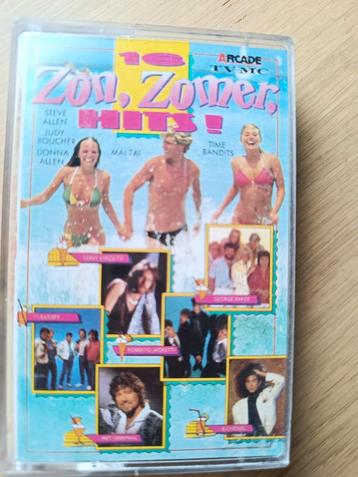 Zon, zomer, hits! verzamelcassette zomerhits beschikbaar voor biedingen