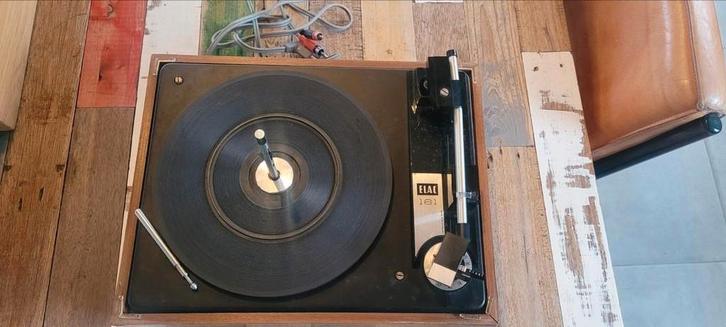 Vintage ELAC 121 Platenspeler met wisselspindel, Audio, Tv en Foto, Platenspelers, Gebruikt, Overige merken, Automatisch, Ophalen of Verzenden