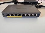 NETGEAR ProSAFE Plus GS108PEv3 8-port Switch 4-port PoE, Computers en Software, Netwerk switches, Ophalen of Verzenden, Gebruikt