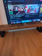 Boomstam tv meubel/ bankje, Ophalen, Zo goed als nieuw, 25 tot 50 cm, Minder dan 100 cm