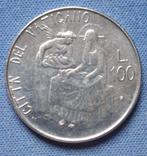 Vaticaanstad 100 lire 1981 Km 158, Verzenden, Overige landen, Losse munt