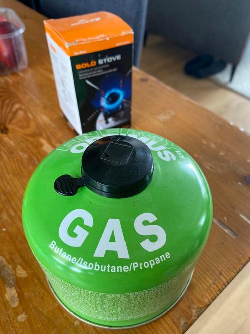 Kooktoestel, solo stove, Caravans en Kamperen, Kampeeraccessoires, Zo goed als nieuw, Ophalen