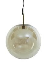 Hanglamp glazen bol van 48 cm (NIEUW), Ophalen of Verzenden, Nieuw, Glas, Minder dan 50 cm