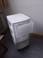 lichtgewicht ladenkastje te koop, Huis en Inrichting, Kasten | Ladekasten, Ophalen, Gebruikt, 3 of 4 laden, Minder dan 100 cm