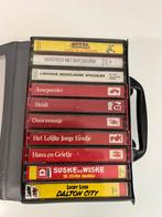 Leuk koffertje met 10 Kindercasettebandjes., Cd's en Dvd's, Cassettebandjes, 2 t/m 25 bandjes, Kinderen en Jeugd, Ophalen of Verzenden