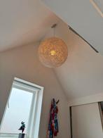 hanglamp bol 60 cm, Huis en Inrichting, Lampen | Hanglampen, Ophalen, Zo goed als nieuw, Stof, 50 tot 75 cm