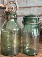 Oude groene weckpotten, Ophalen of Verzenden