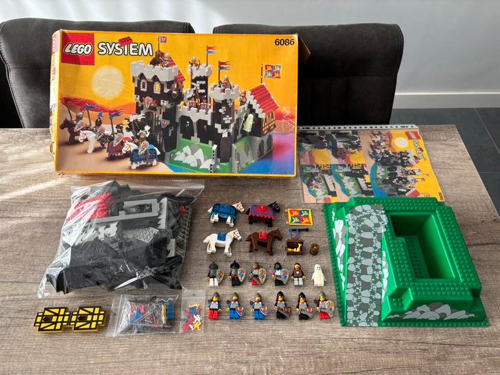 Lego castle 6086 - compleet + boekje en doos, Kinderen en Baby's, Speelgoed | Duplo en Lego, Ophalen of Verzenden