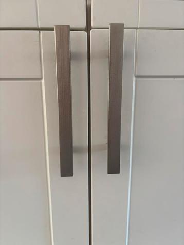 14 stuks mat chroom handgrepen beschikbaar voor biedingen