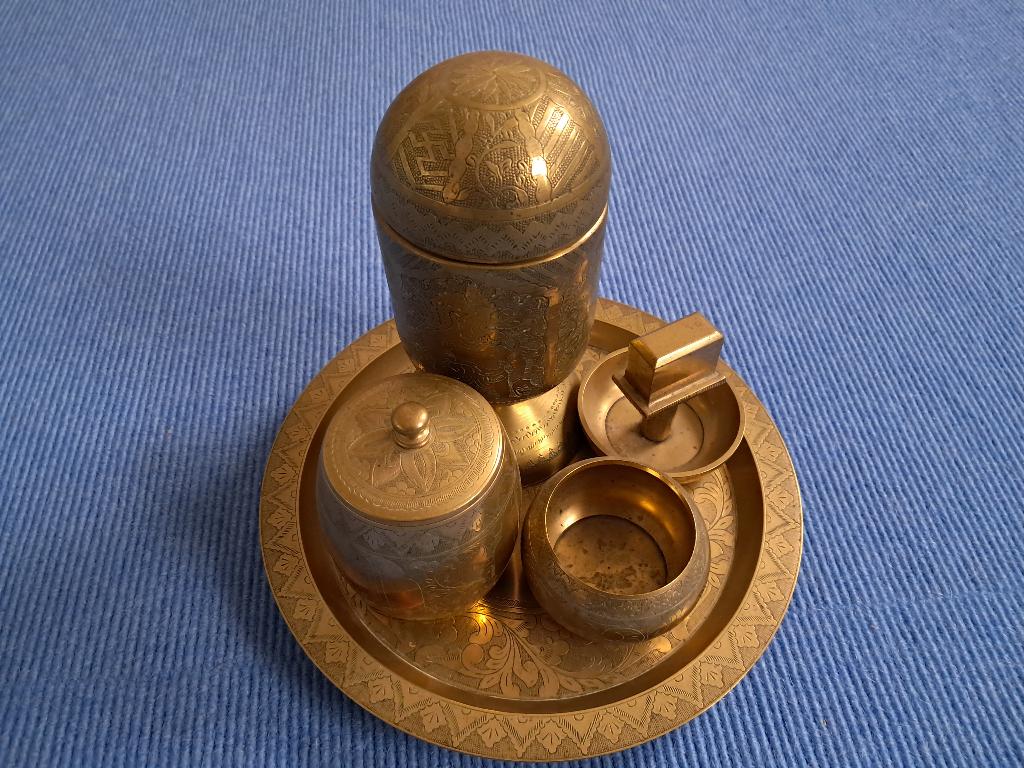 rookstel, Antiek en Kunst, Antiek | Koper en Brons, Koper, Ophalen