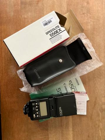 Canon flitser speedlite 550 EX beschikbaar voor biedingen